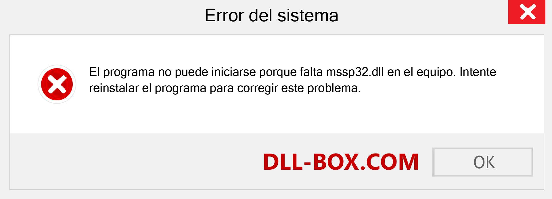 ¿Falta el archivo mssp32.dll ?. Descargar para Windows 7, 8, 10 - Corregir mssp32 dll Missing Error en Windows, fotos, imágenes