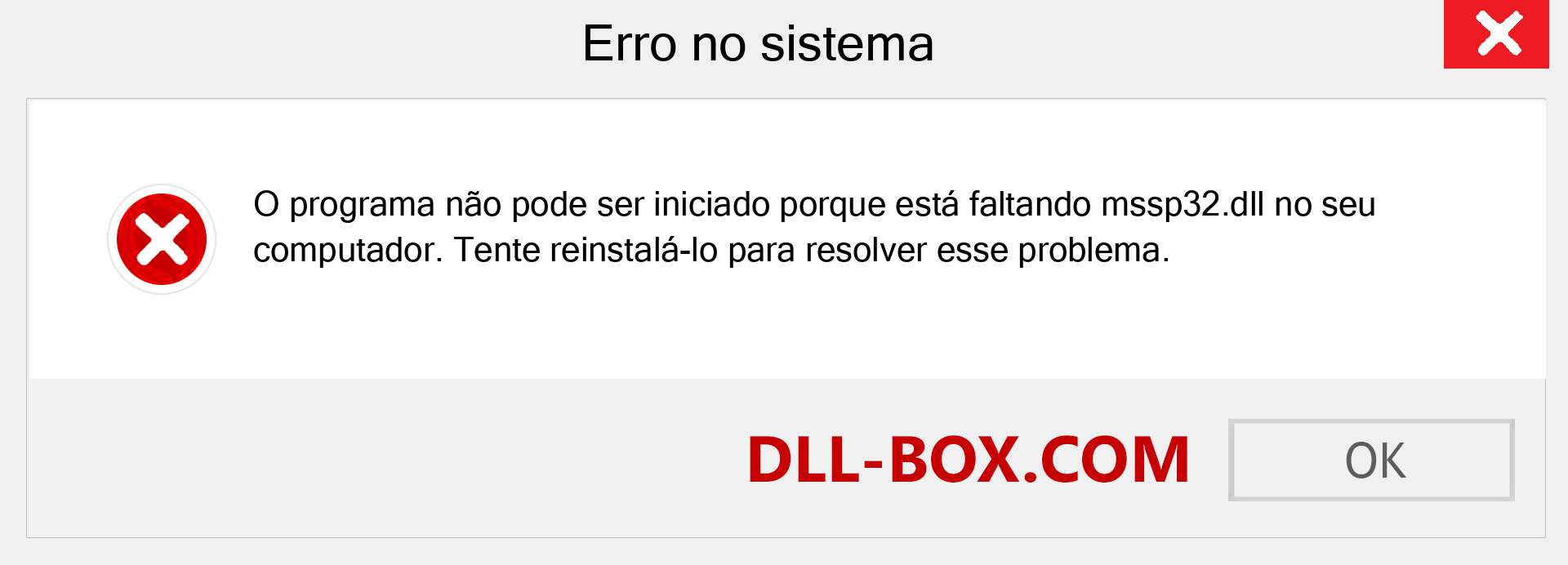 Arquivo mssp32.dll ausente ?. Download para Windows 7, 8, 10 - Correção de erro ausente mssp32 dll no Windows, fotos, imagens